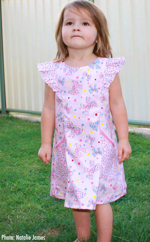 PDF Pattern: Little Miss Sweetie Pie Dress sewing pattern - Pattern Emporium