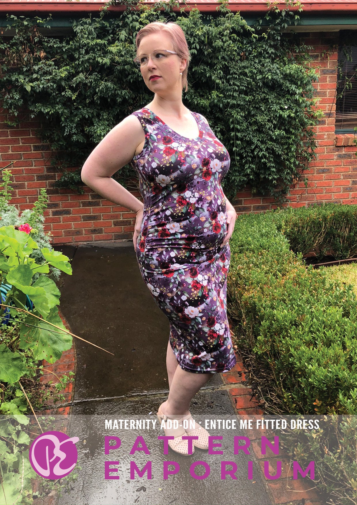 Entice Me Dress | Maternity Add-On Sewing Pattern