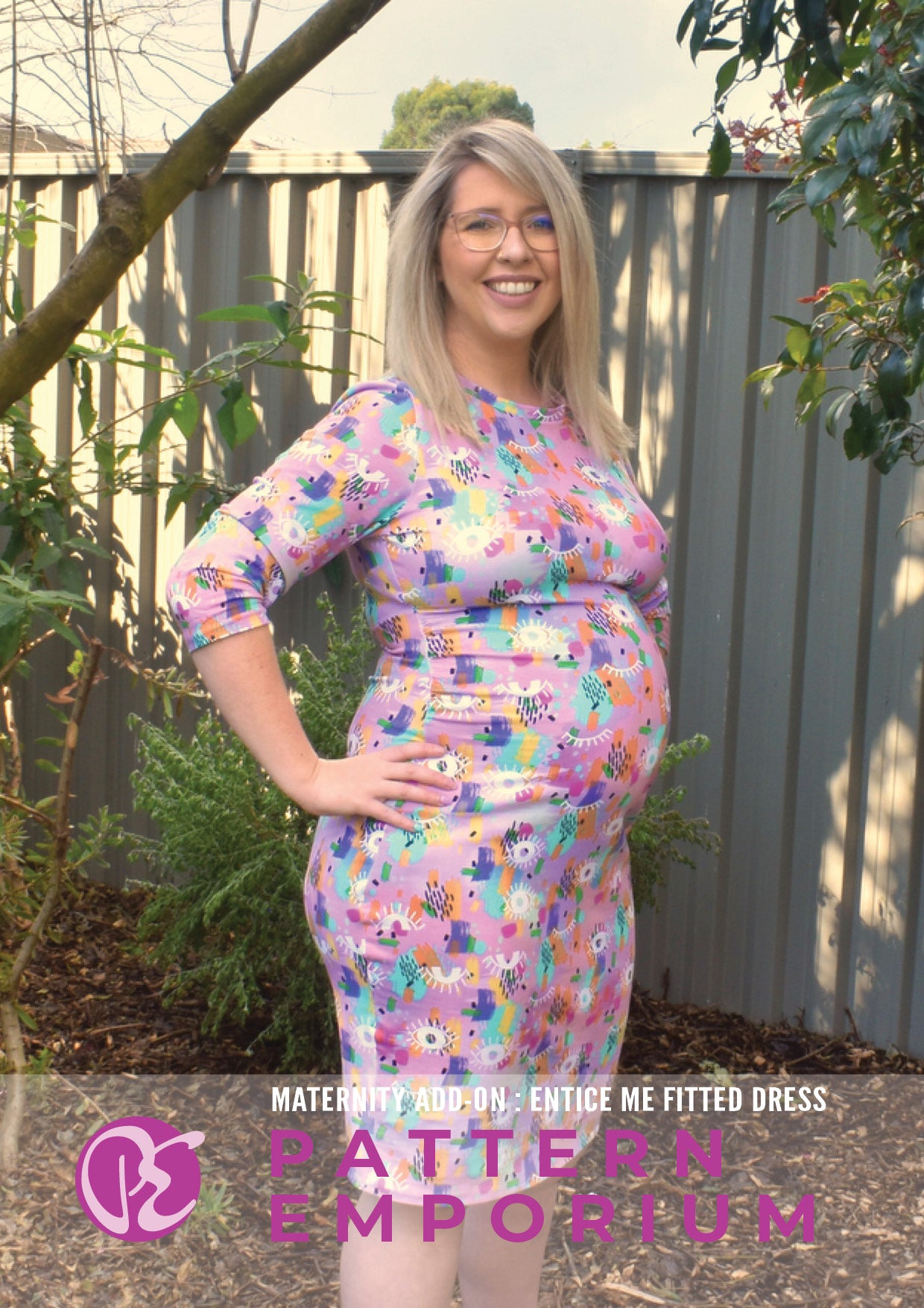 Entice Me Dress | Maternity Add-On Sewing Pattern