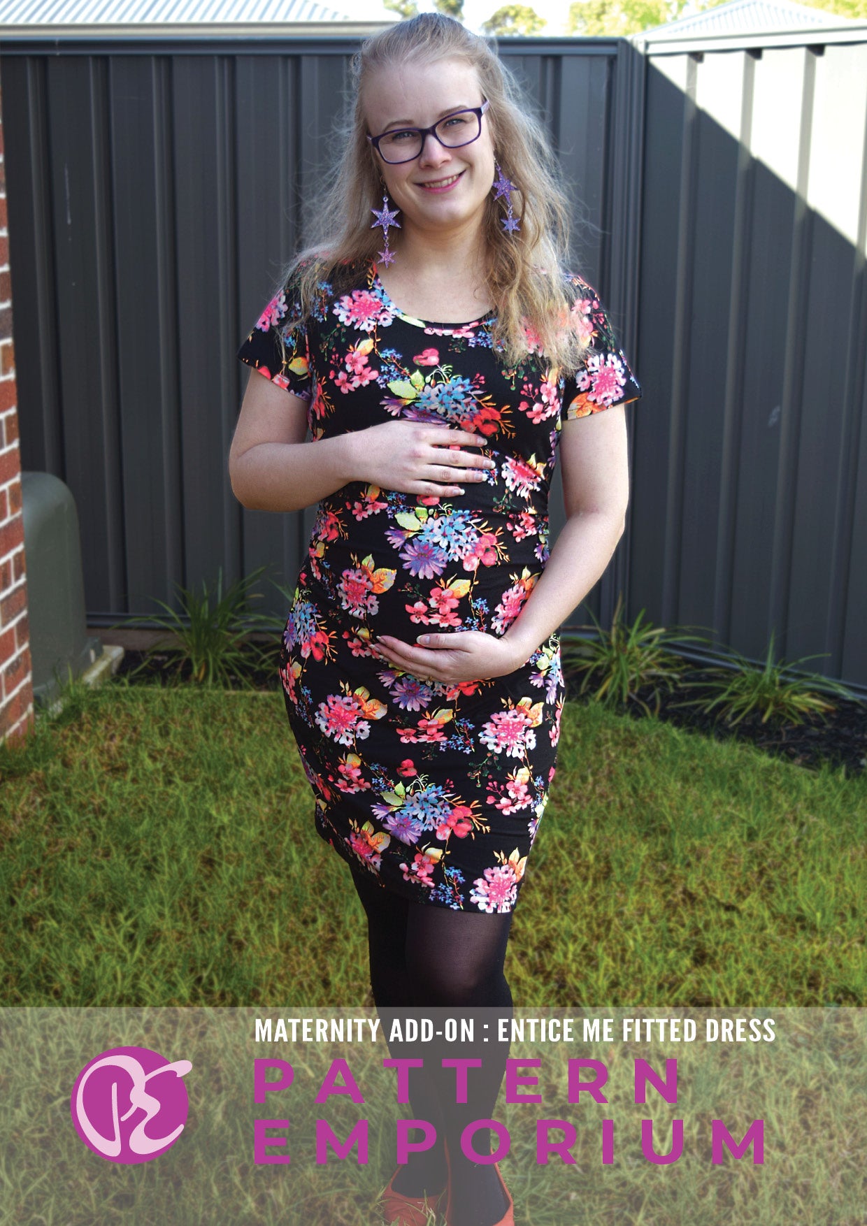 Entice Me Dress | Maternity Add-On Sewing Pattern