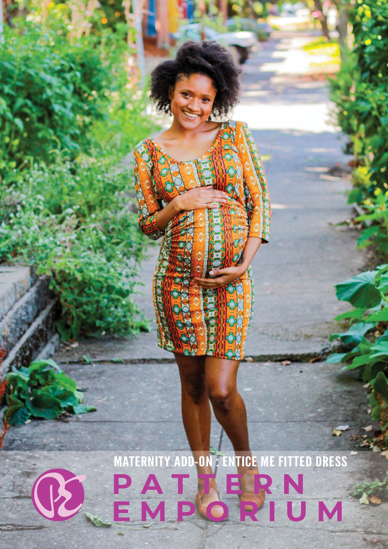 Entice Me Dress | Maternity Add-On Sewing Pattern