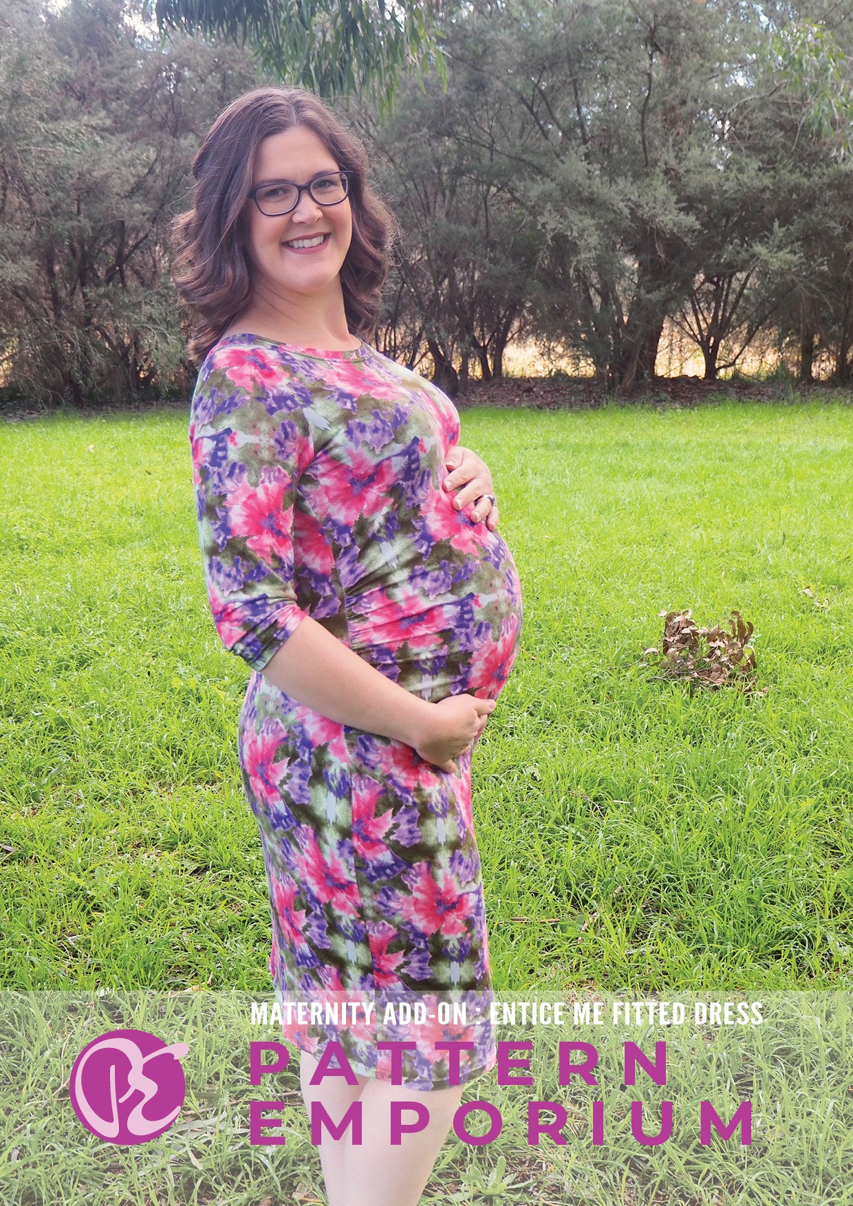 Entice Me Dress | Maternity Add-On Sewing Pattern