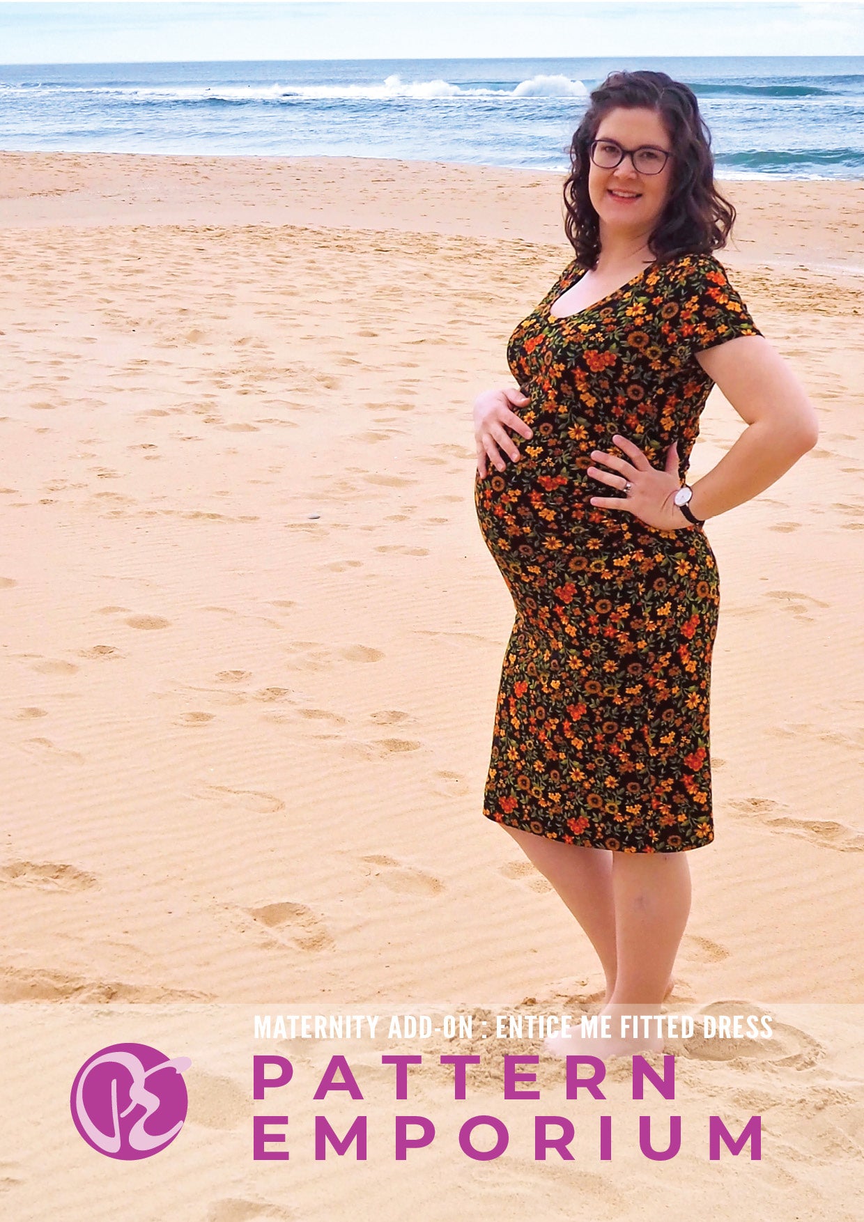 Entice Me Dress | Maternity Add-On Sewing Pattern