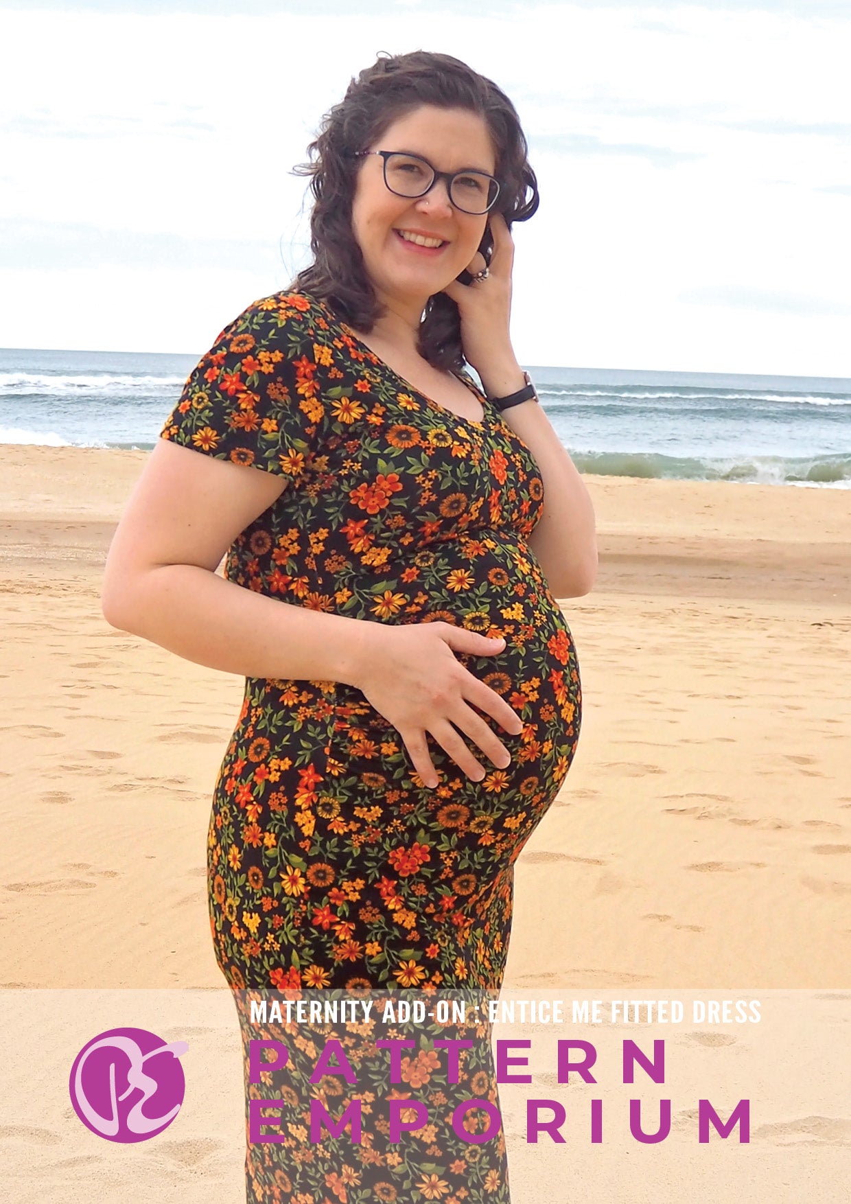 Entice Me Dress | Maternity Add-On Sewing Pattern