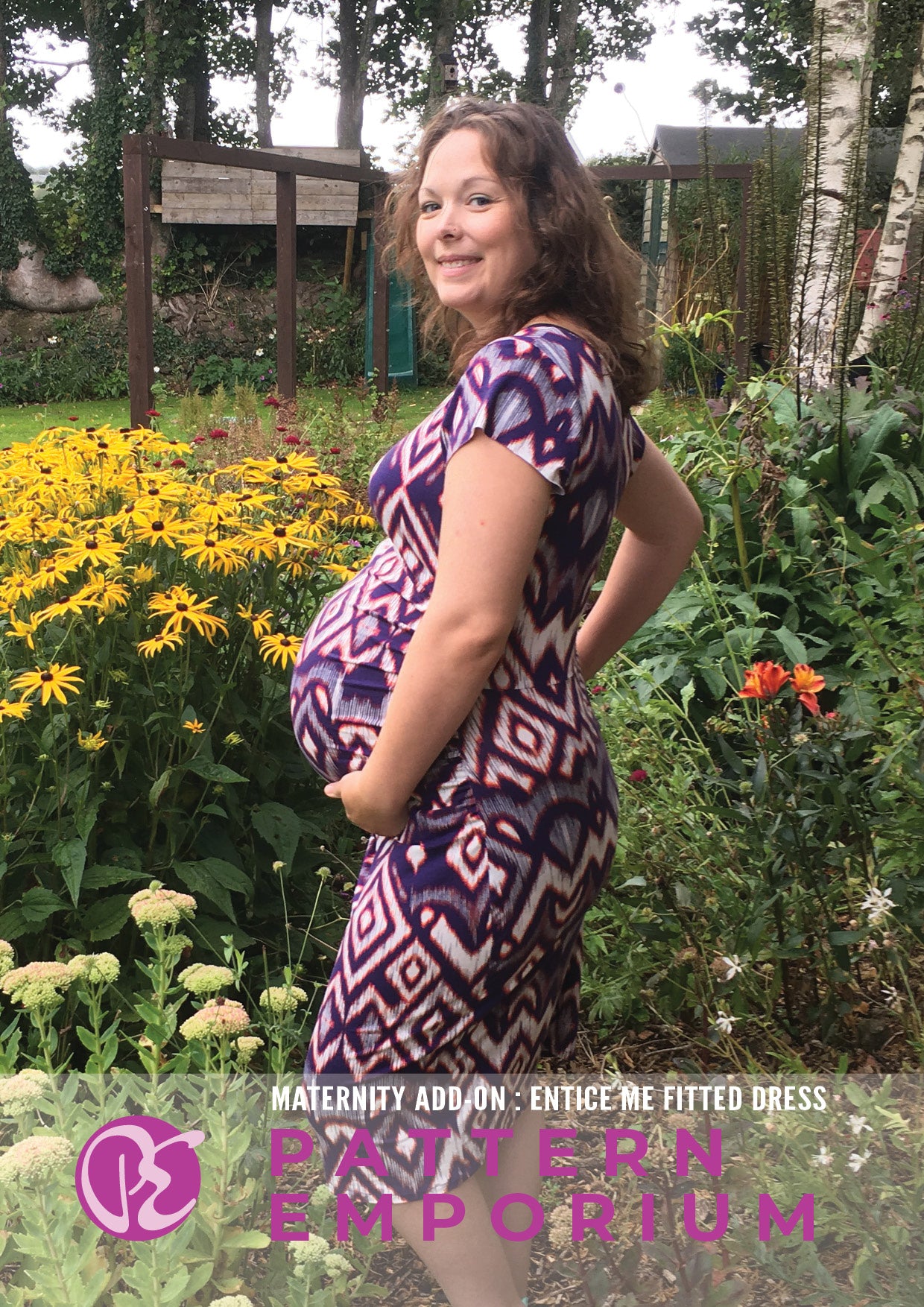 Entice Me Dress | Maternity Add-On Sewing Pattern