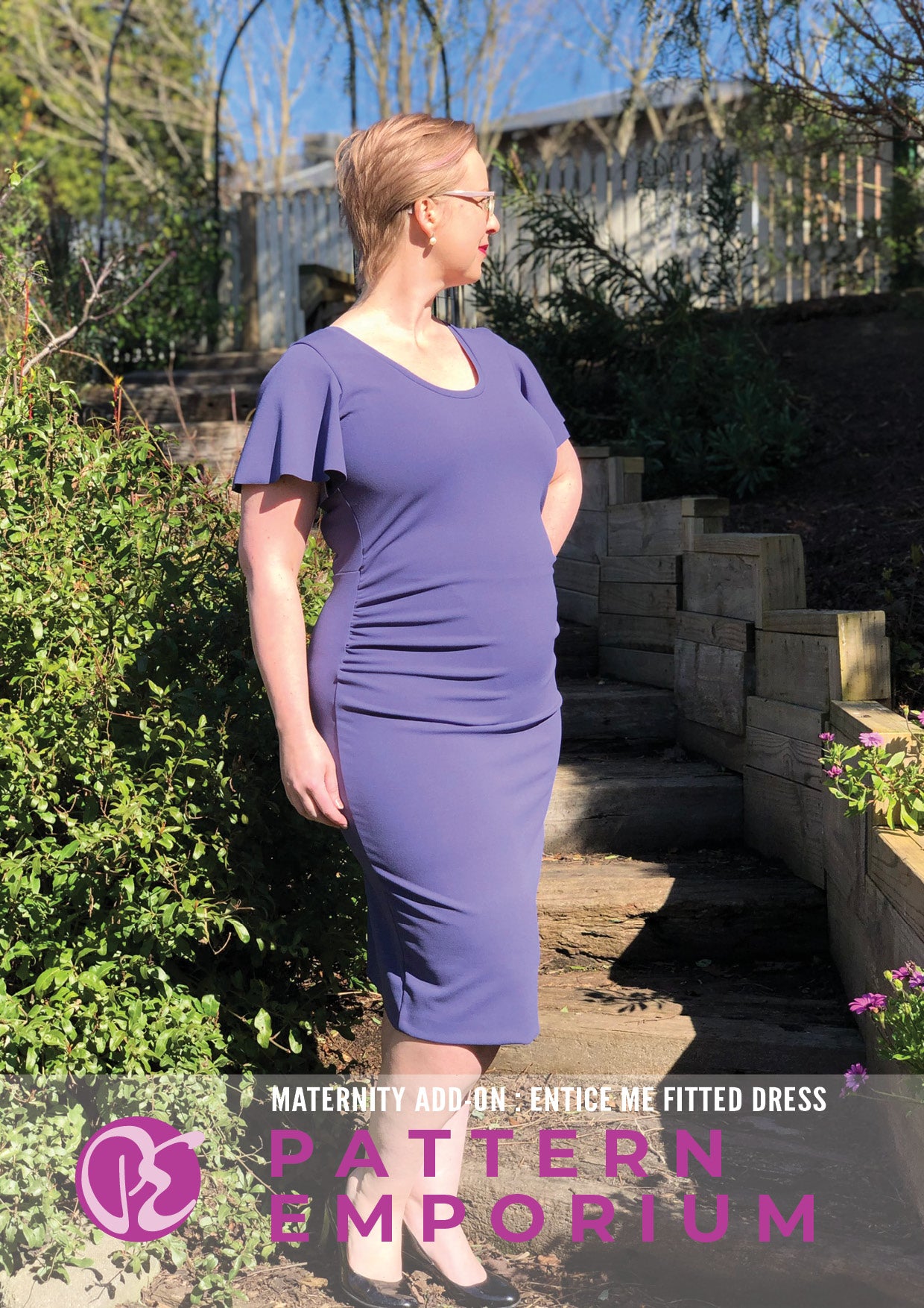 Entice Me Dress | Maternity Add-On Sewing Pattern