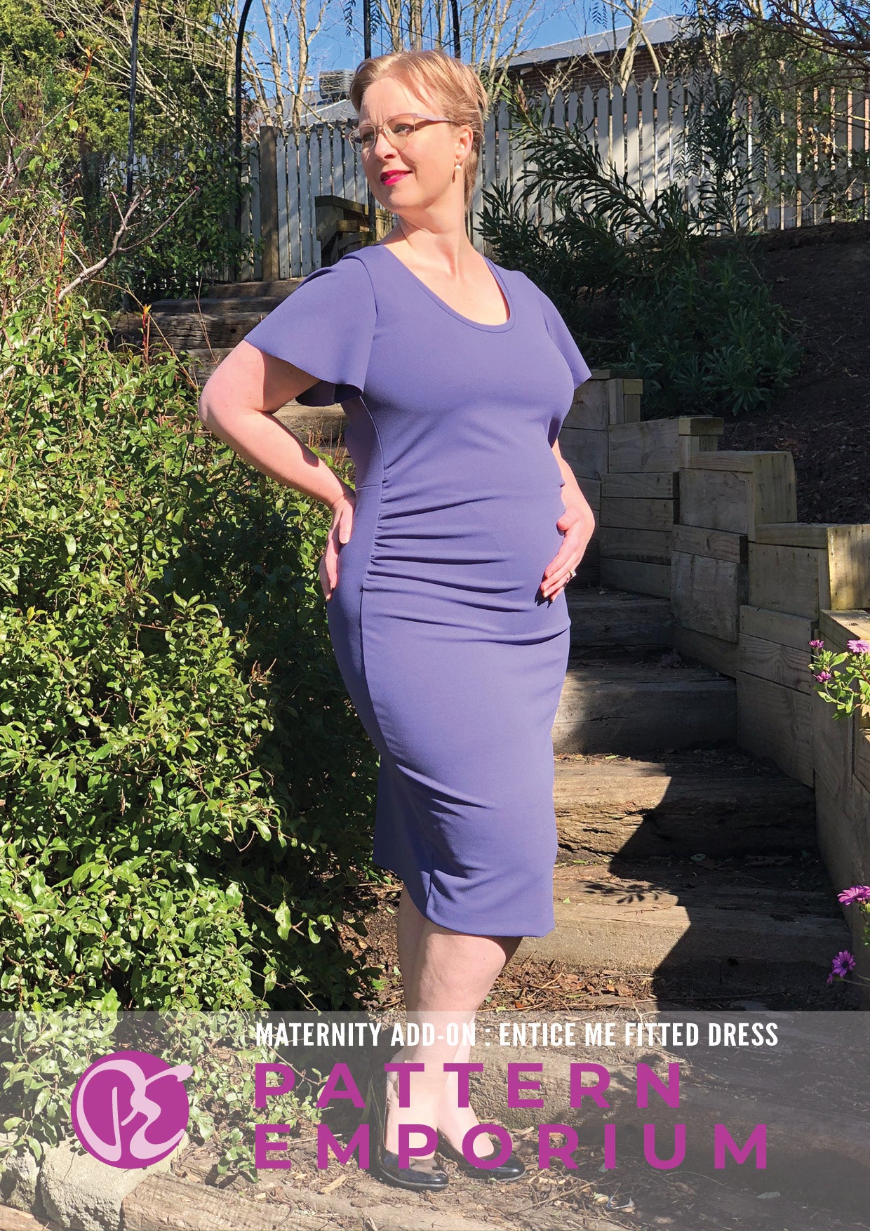 Entice Me Dress | Maternity Add-On Sewing Pattern