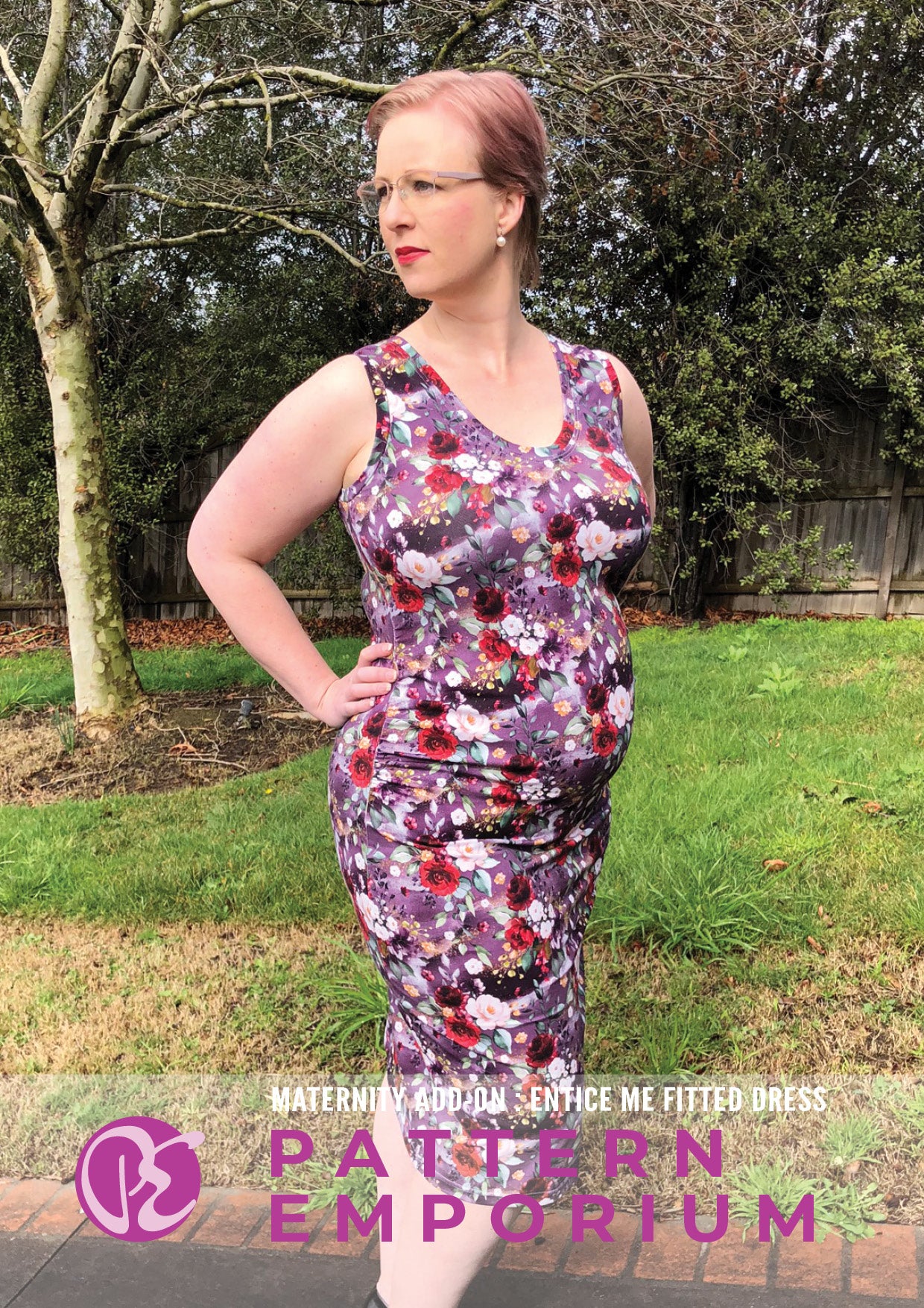 Entice Me Dress | Maternity Add-On Sewing Pattern