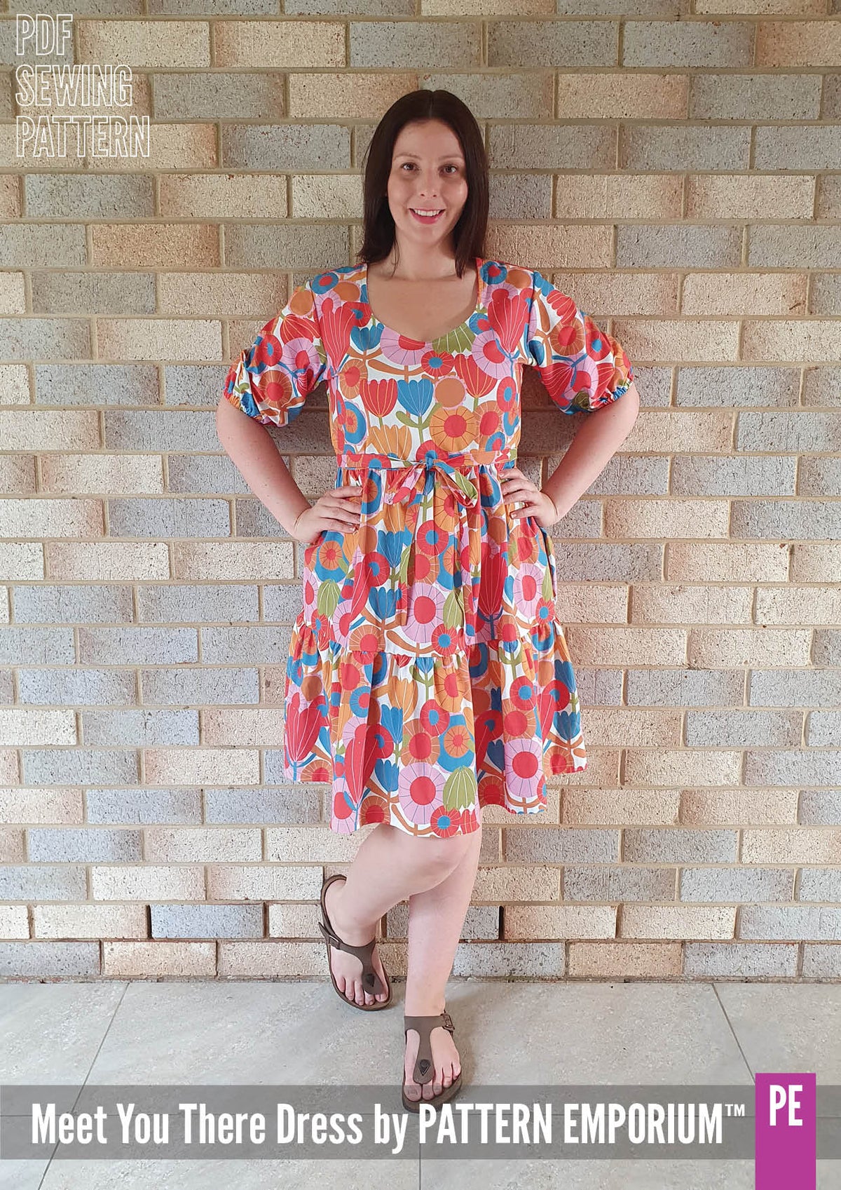 PATTERN EMPORIUM STUNNING NEW RELEASE! Meet You There Dress