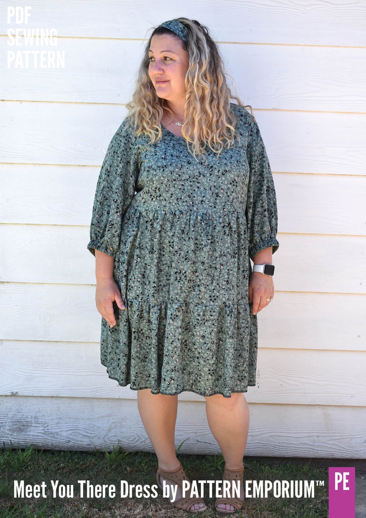 Meet You There Tiered Dress & Top - Pattern Emporium