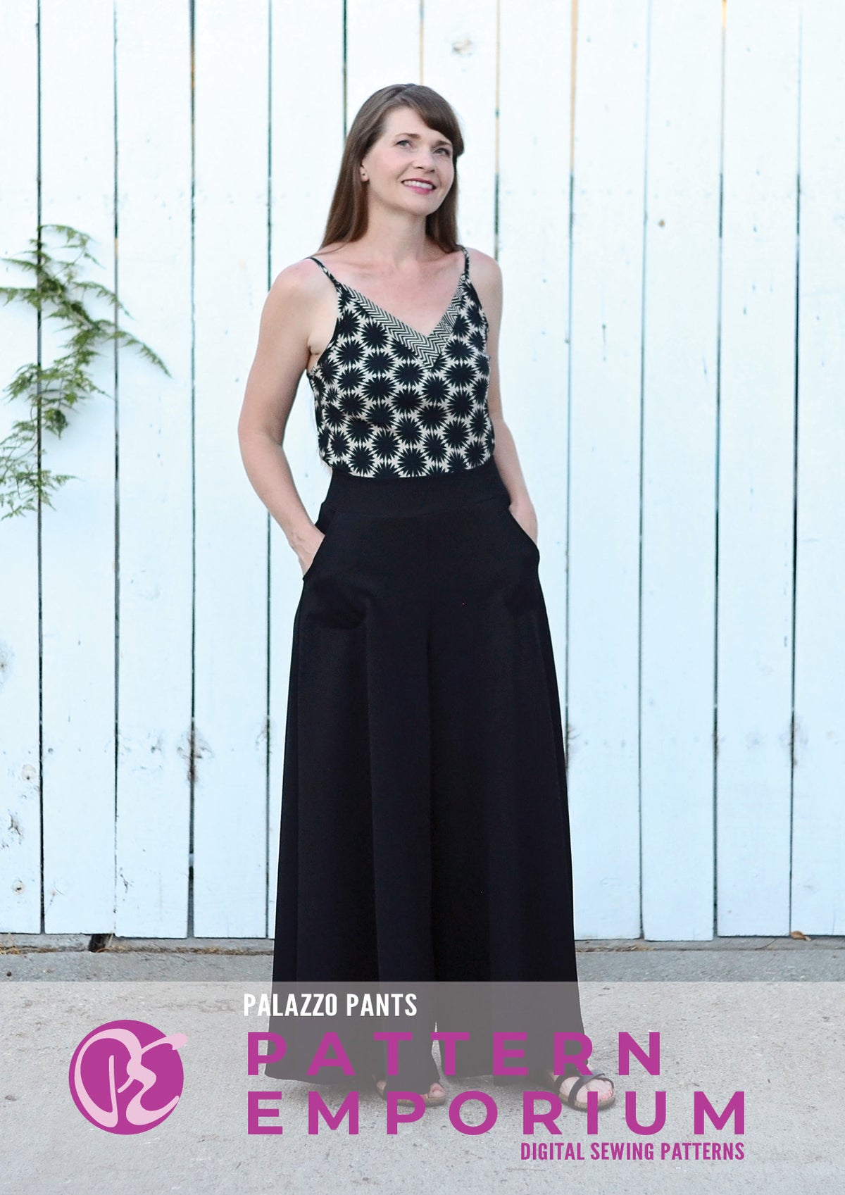 Palazzo pants pattern drafting in 5 minutes - YouTube