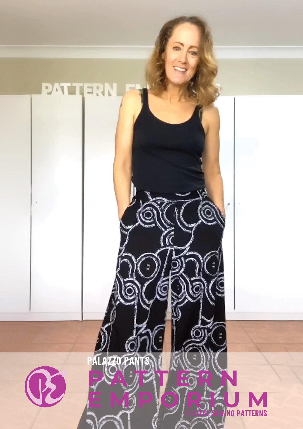 Palazzo Pants | Stretch Sewing Pattern