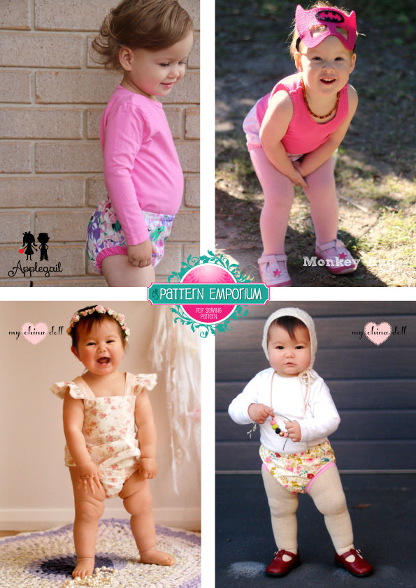 Playtime Pinny | Newborn to 2yrs Dress Sewing Pattern