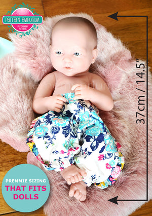 Harem Pants for Very Small Babies (1.5-3.4kg)