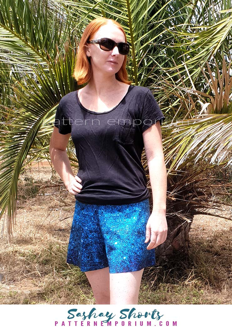 Sashay | Stretch Flared Shorts Sewing Pattern