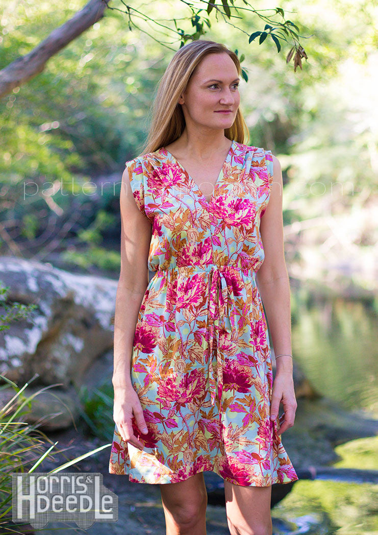 Maxi Dress Sewing Pattern  Summer Dress Pattern Online - Pattern