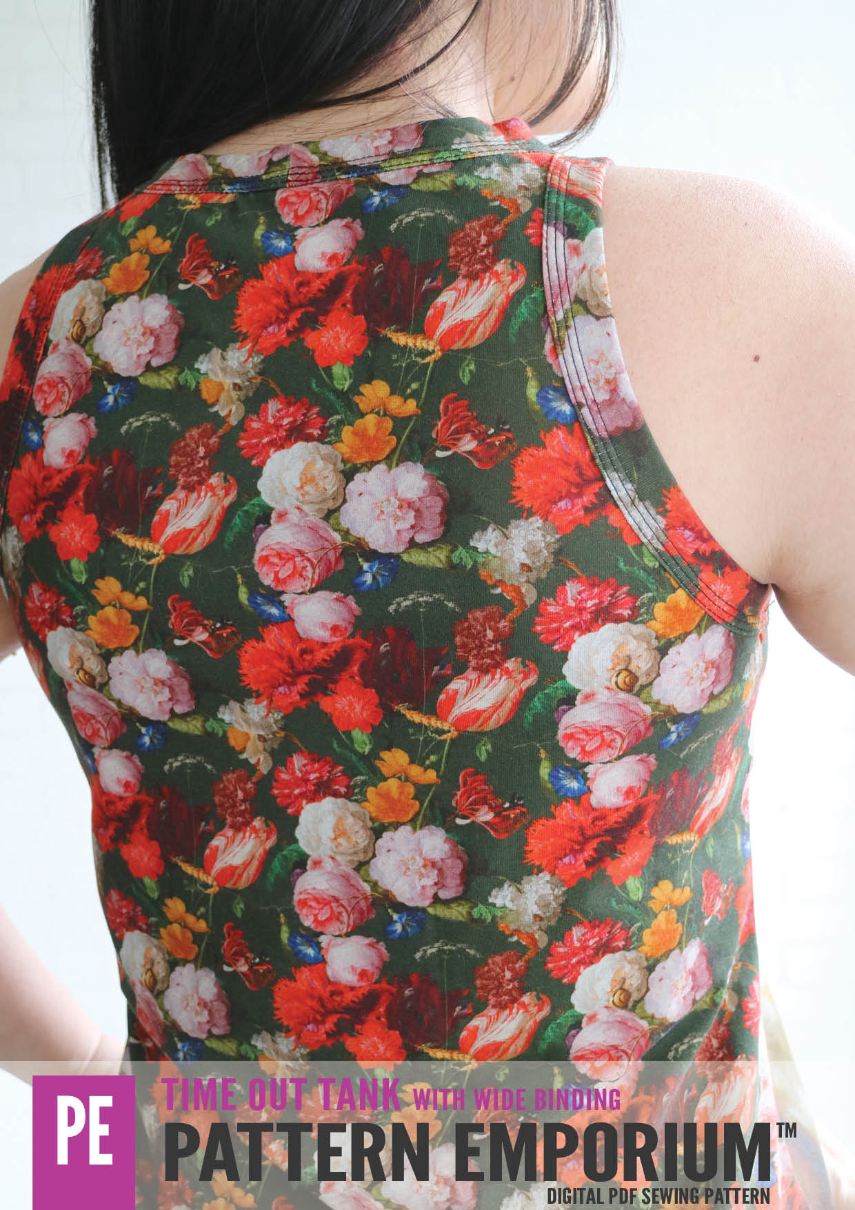 Time Out | Wide Binding Tank Sewing Pattern