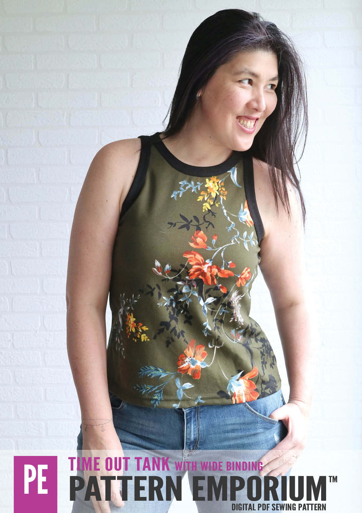 Time Out | Wide Binding Tank Sewing Pattern