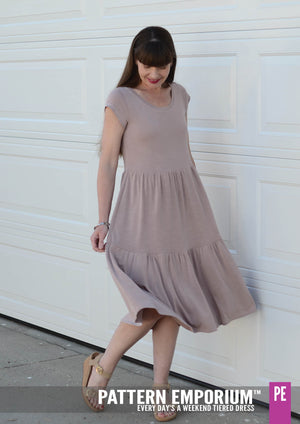 Every Day's A Weekend Tiered Dress