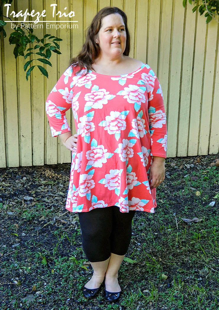 Trapeze Trio | Flared Top, Tunic & Dress Sewing Pattern