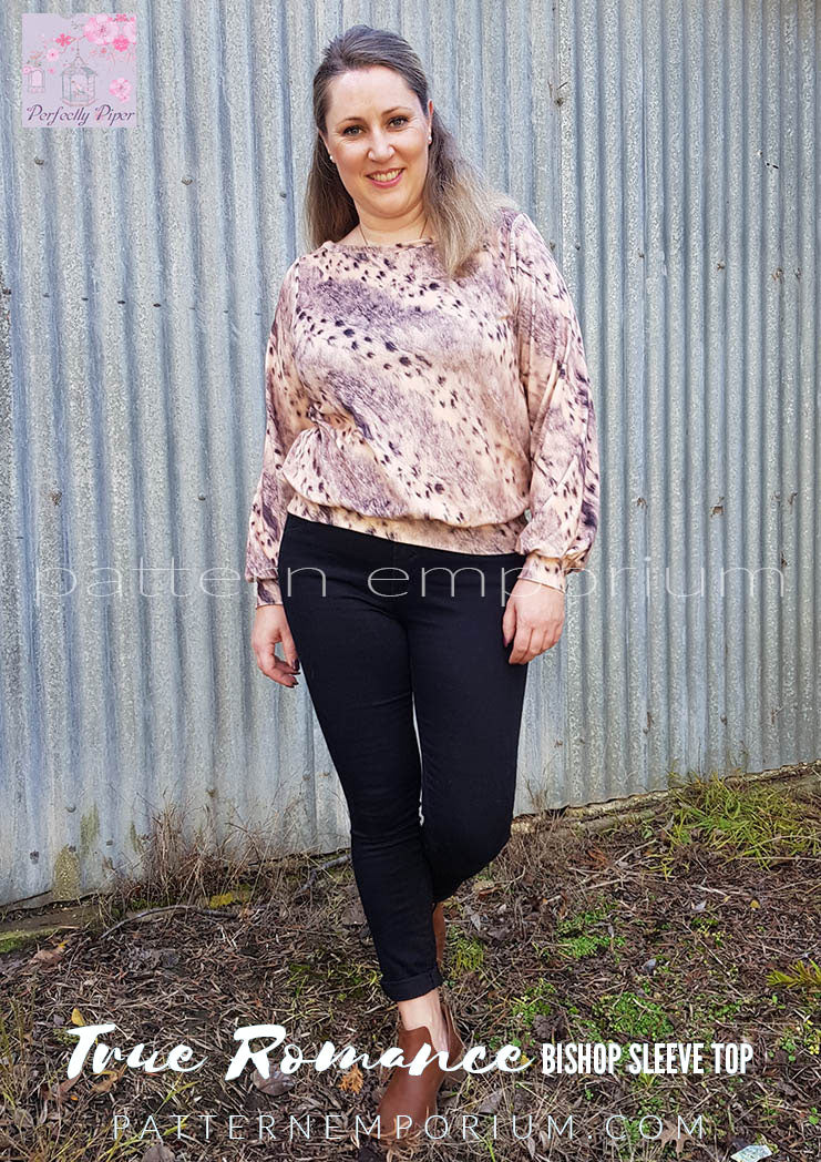 True Romance | Bishop Sleeve Top Sewing Pattern