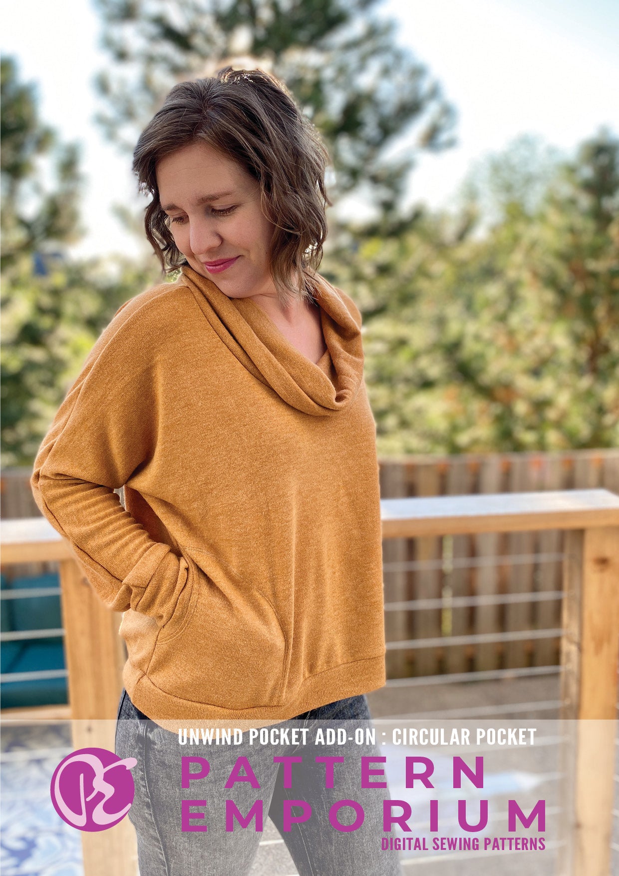 Unwind Pockets | Add-on Sewing Pattern