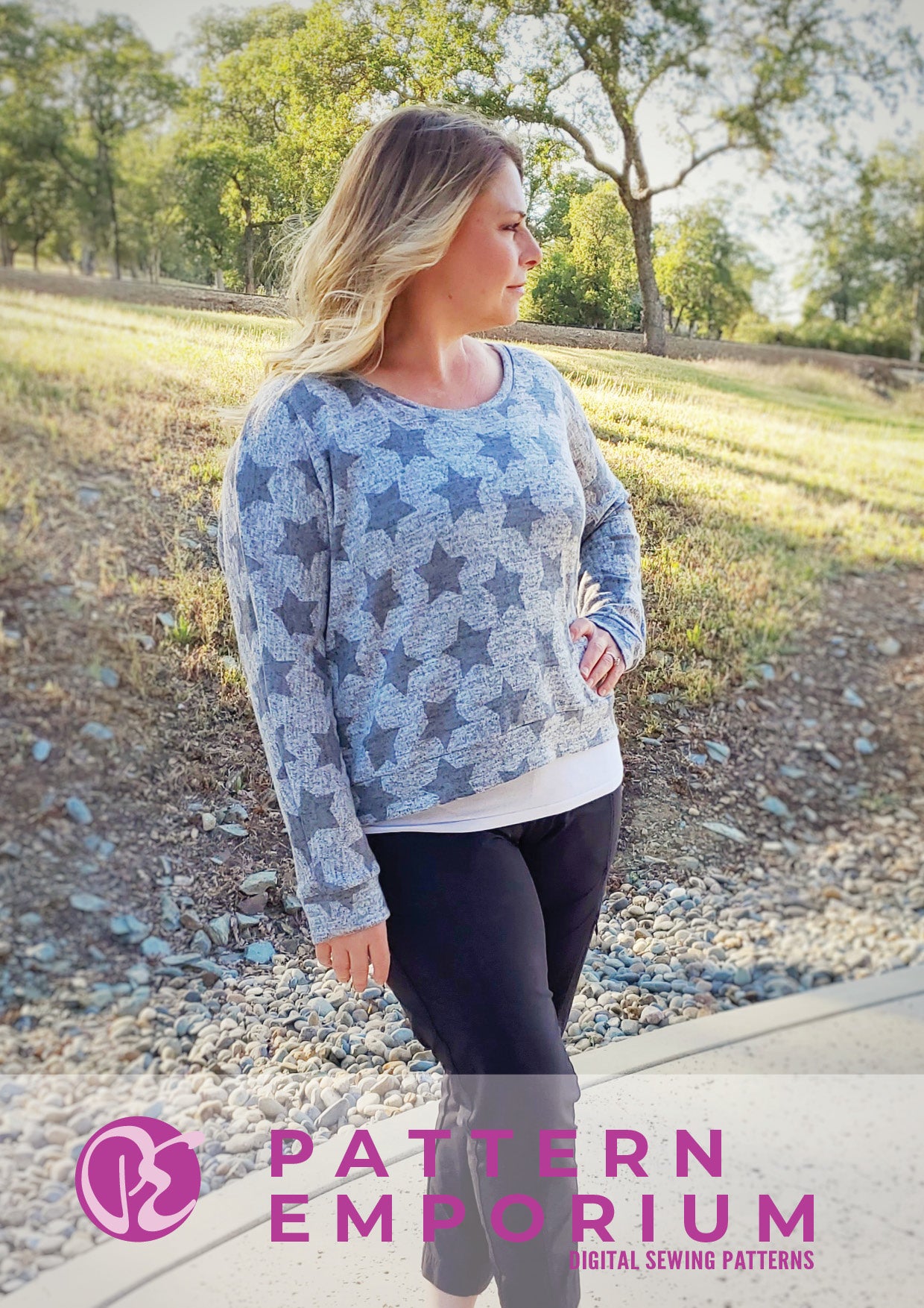 Unwind Top | Sweater & Hoodie Sewing Pattern