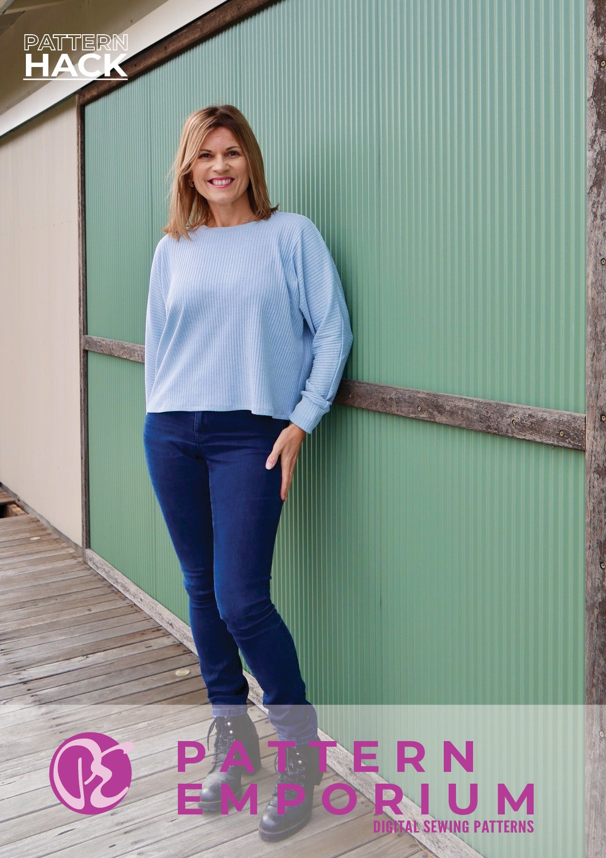 Unwind Top | Sweater & Hoodie Sewing Pattern