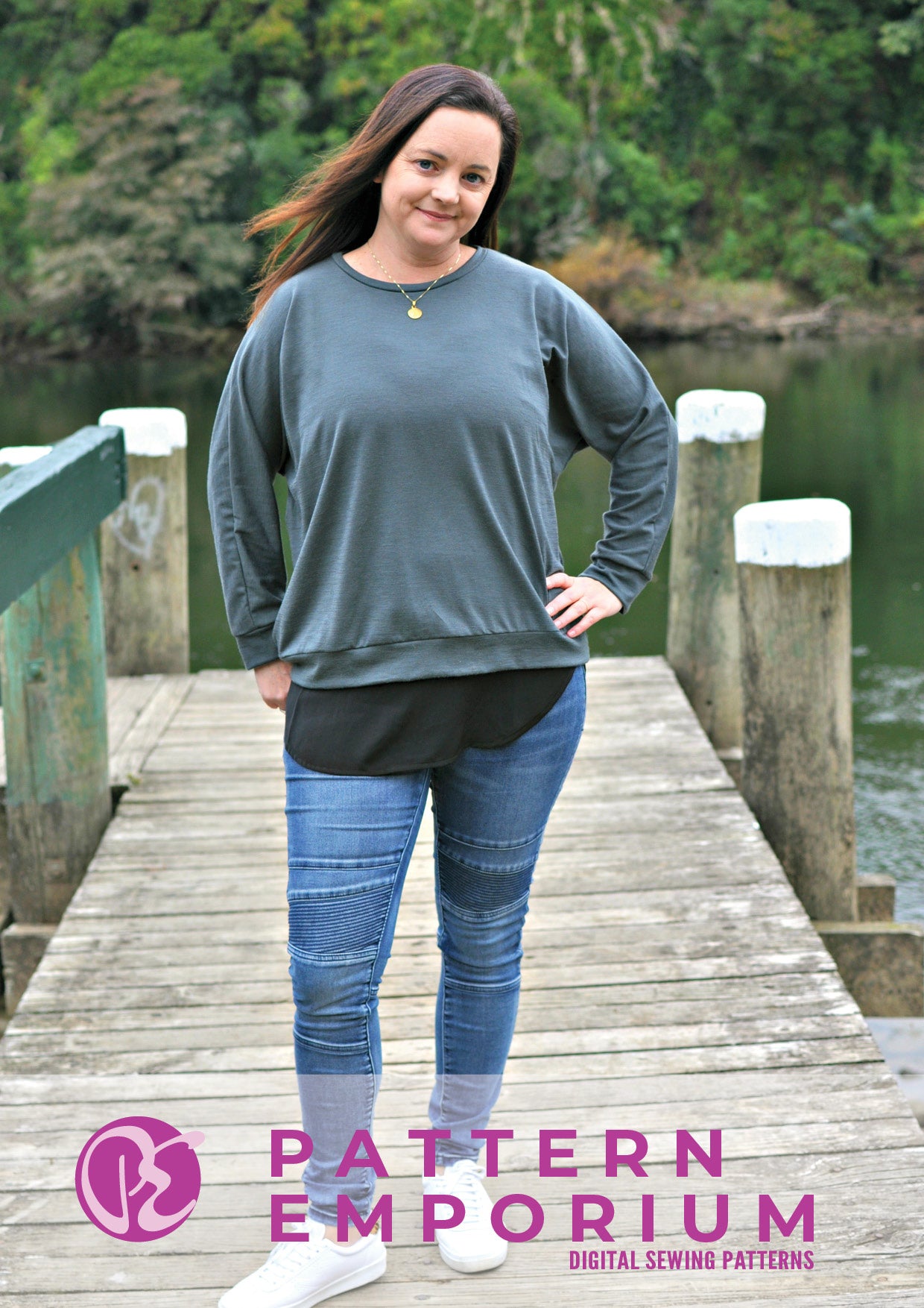 Unwind Top | Sweater & Hoodie Sewing Pattern