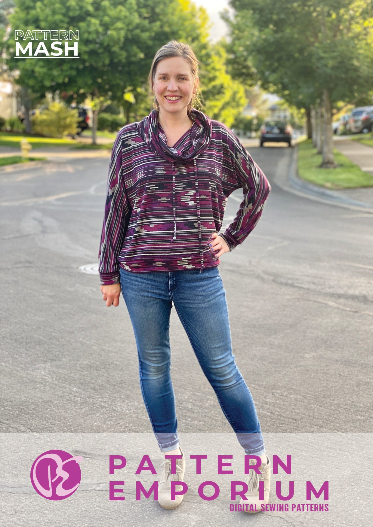 Unwind Top | Sweater & Hoodie Sewing Pattern