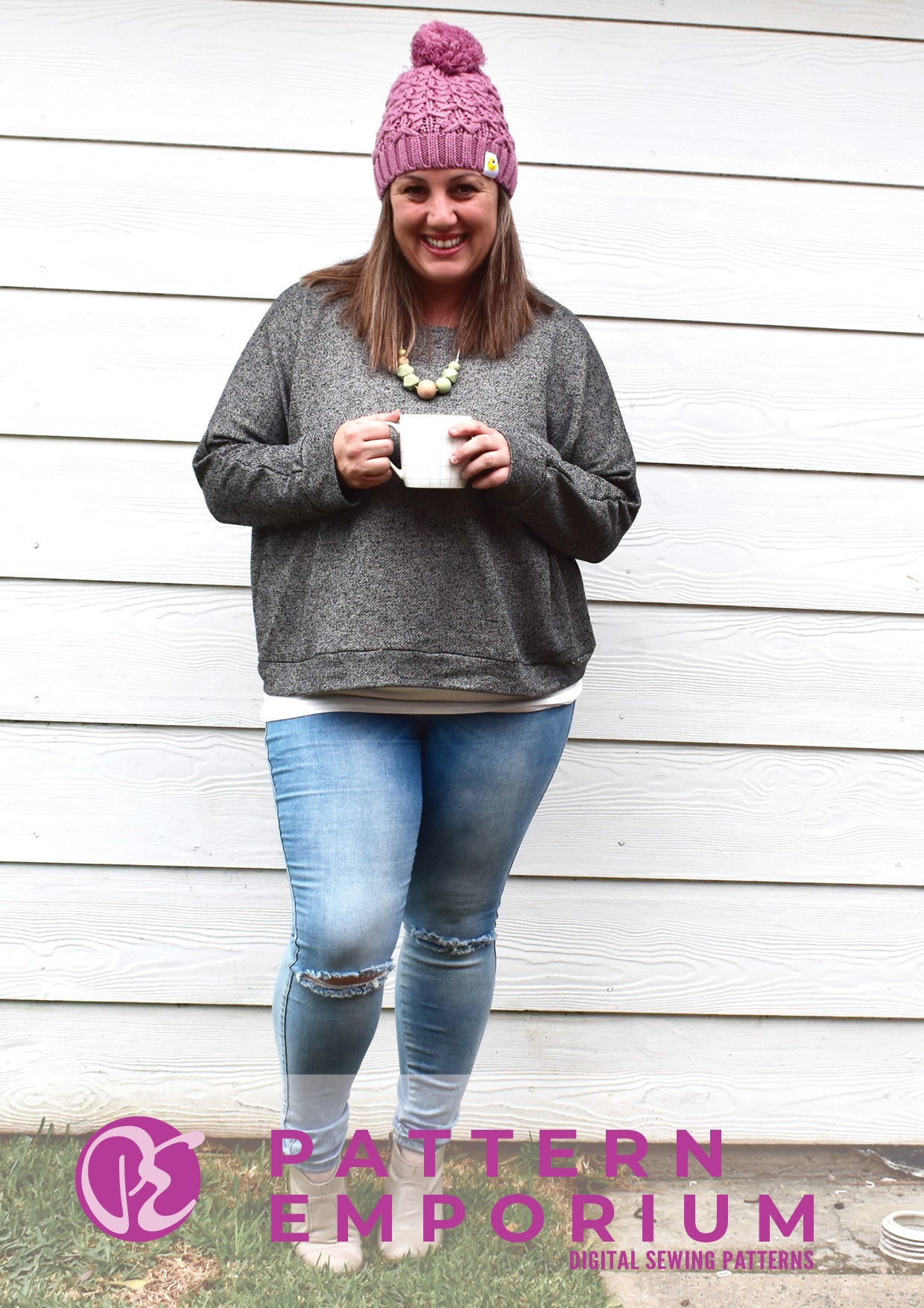 Unwind Top | Sweater & Hoodie Sewing Pattern