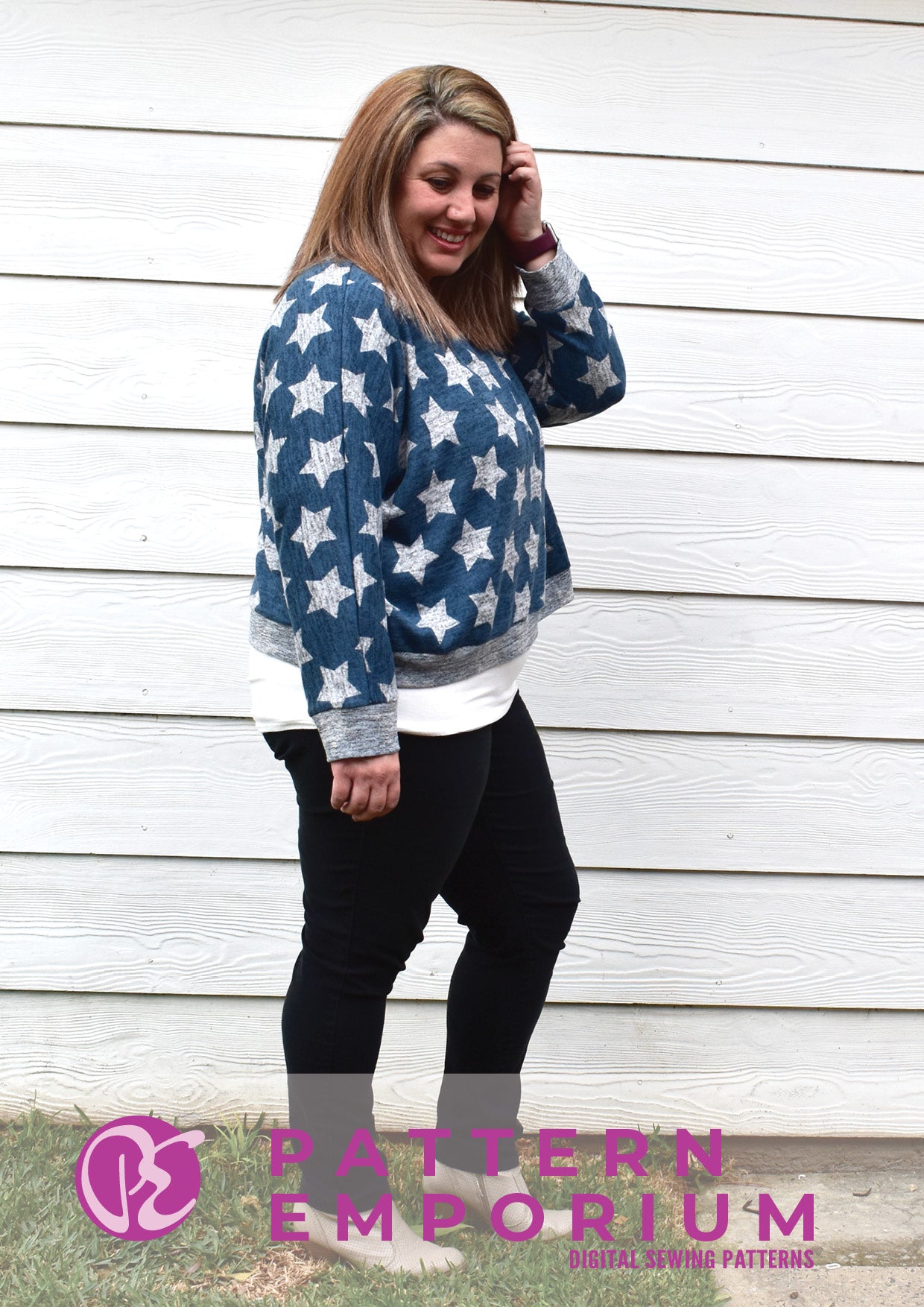 Unwind Top | Sweater & Hoodie Sewing Pattern