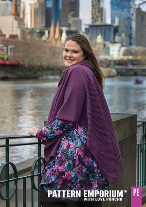With Love Poncho Sewing Pattern
