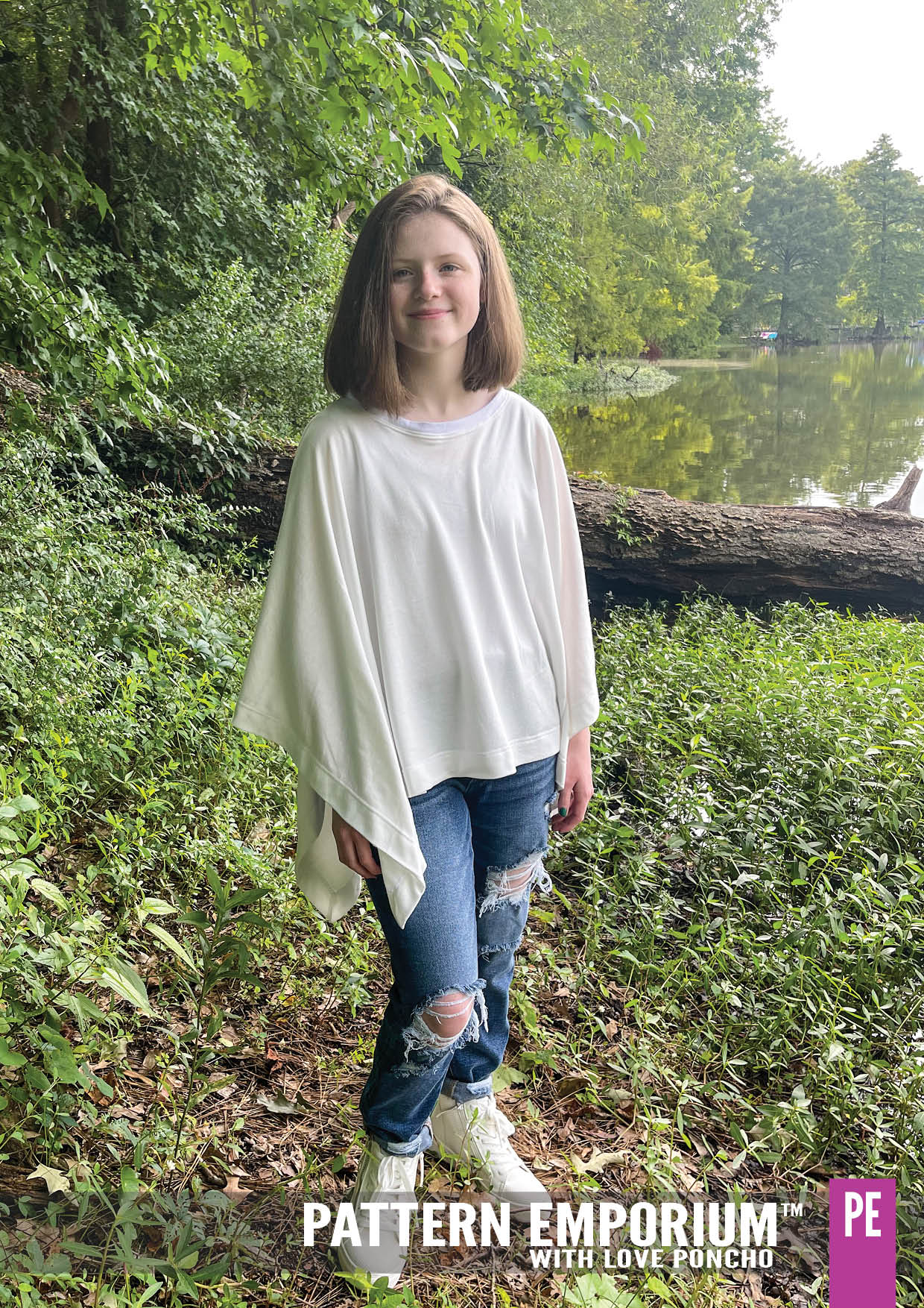 With Love | Poncho Sewing Pattern
