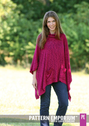 With Love Poncho Sewing Pattern