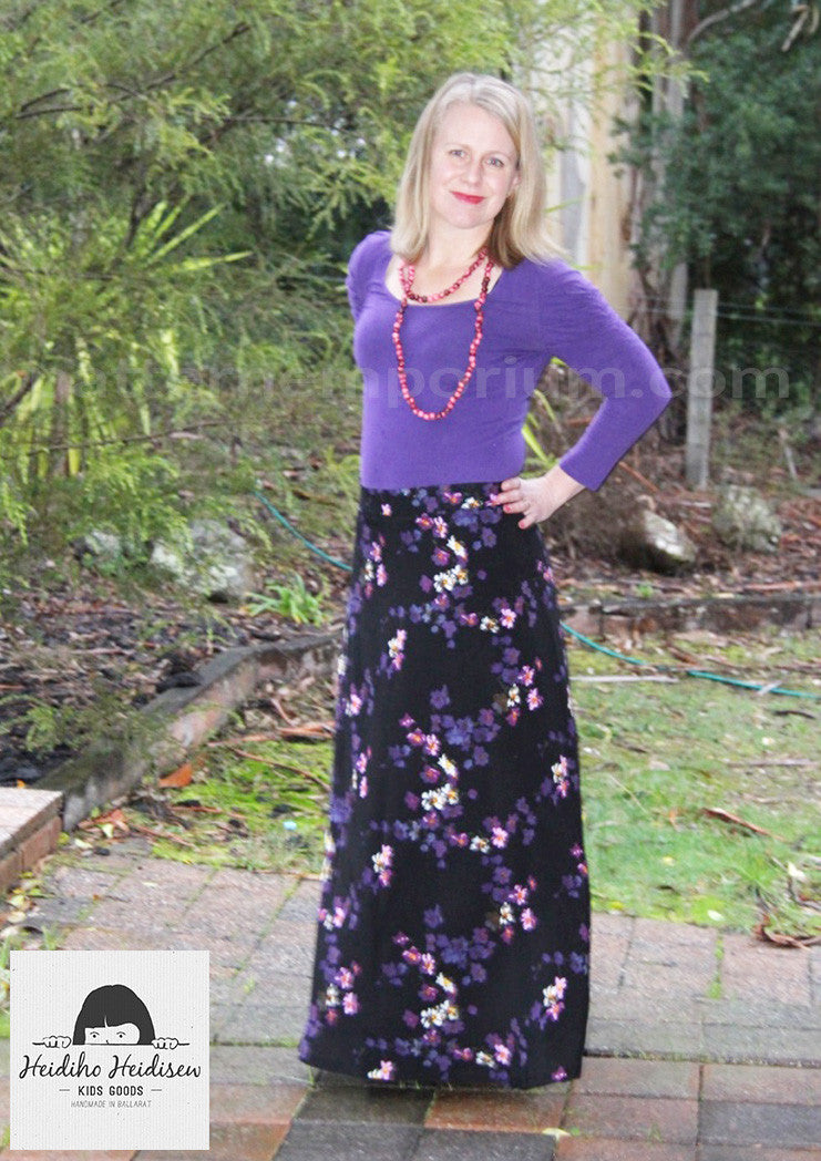 Get Zipped | A-line Skirt Sewing Pattern