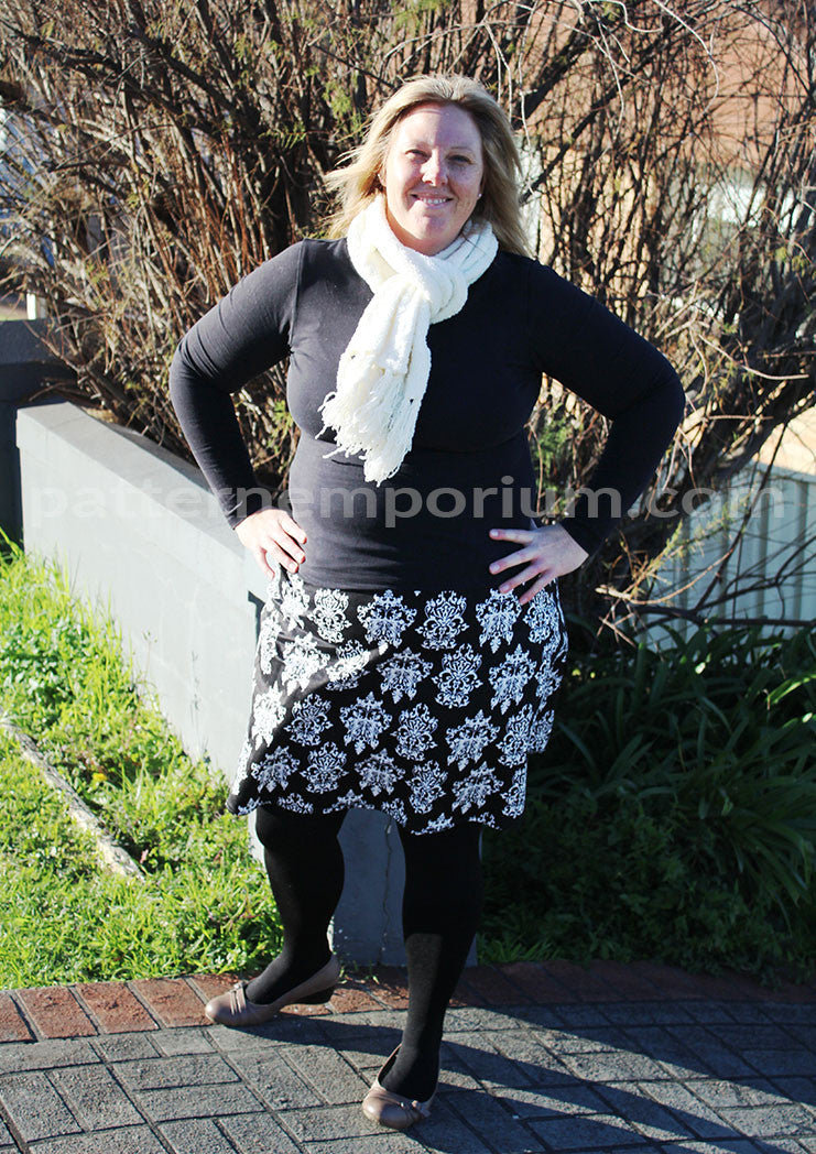 Get Zipped | A-line Skirt Sewing Pattern