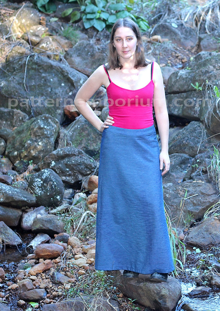 Get Zipped | A-line Skirt Sewing Pattern