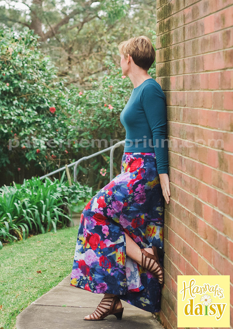 Get Zipped | A-line Skirt Sewing Pattern