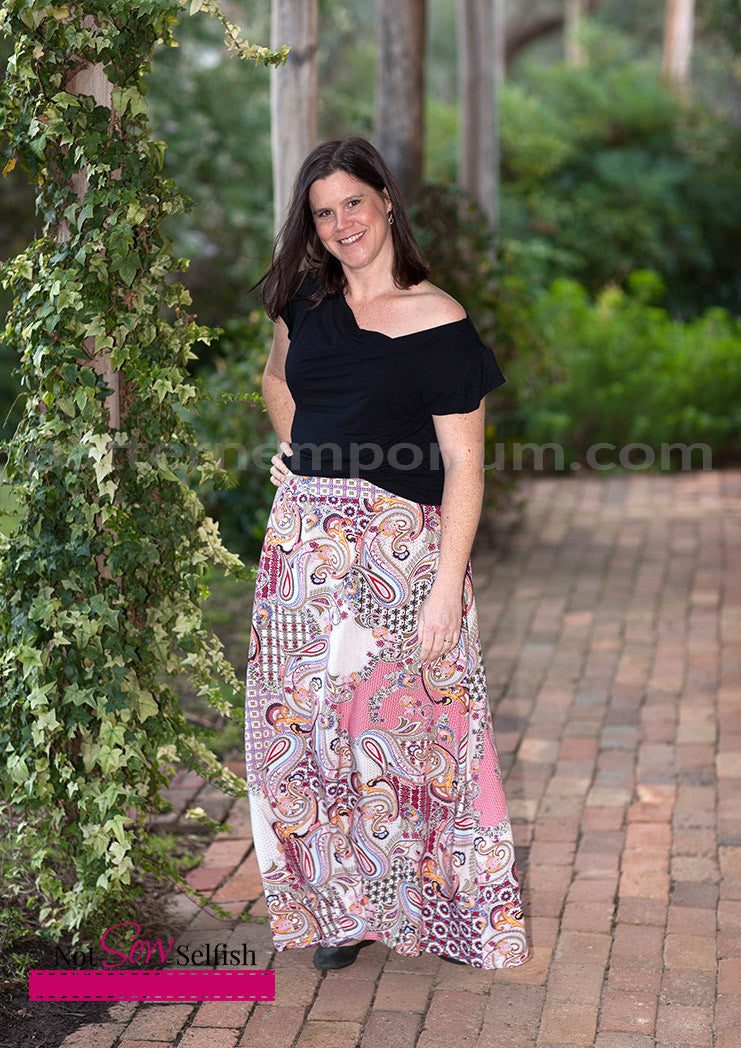 Get Zipped | A-line Skirt Sewing Pattern