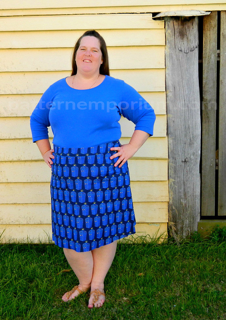 Get Zipped | A-line Skirt Sewing Pattern