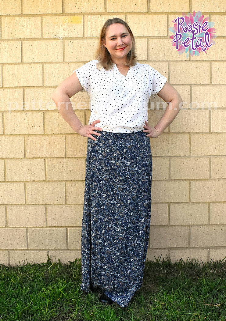 Get Zipped | A-line Skirt Sewing Pattern