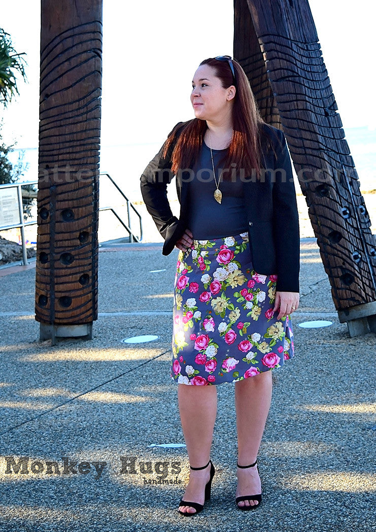 Get Zipped | A-line Skirt Sewing Pattern