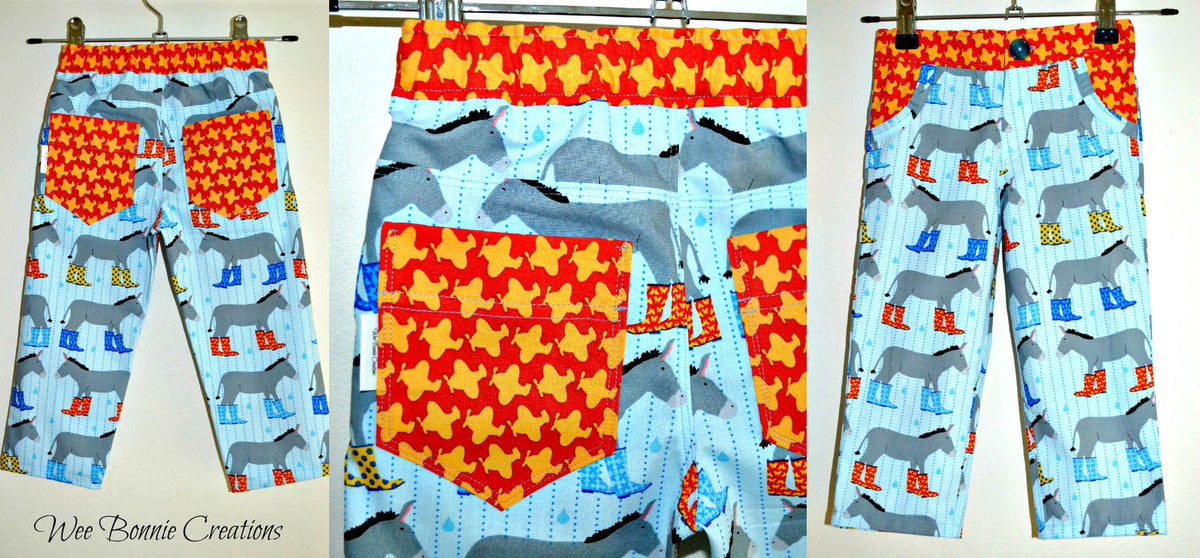 Free Pajama Pants Pattern for Kids