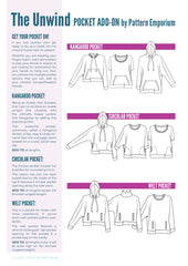 Unwind Pockets | Add-on Sewing Pattern