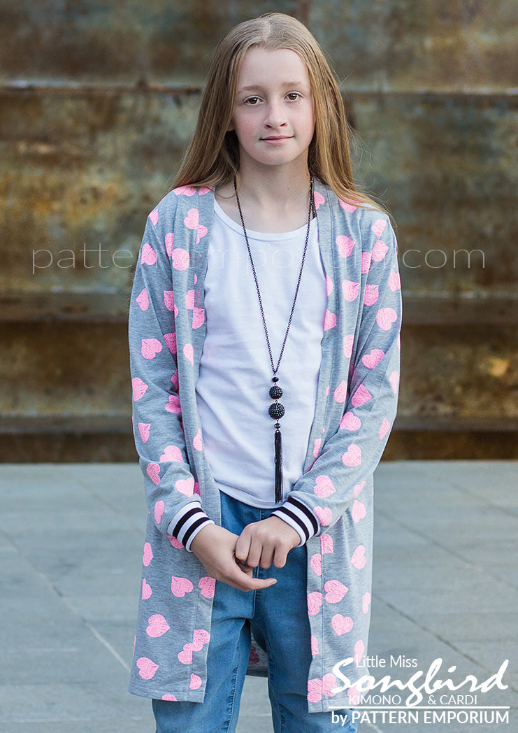 Little girl new arrivals kimono cardigan