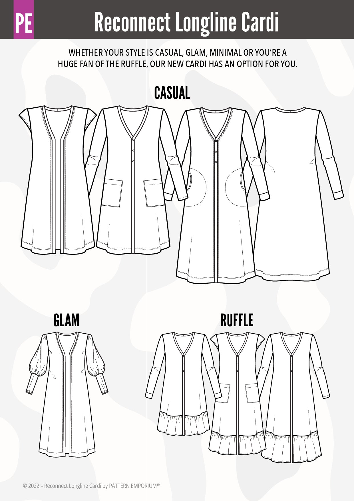 Knit Sewing Patterns Shop Stretch Knit Pattern Emporium PATTERN