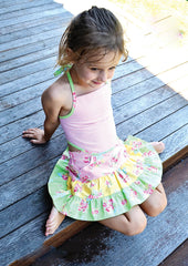 Girls Ruffle Flip Skirt | Sewing Pattern