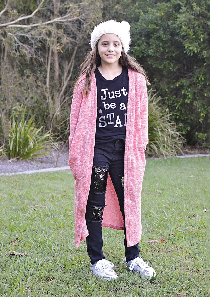 Girls duster clearance cardigan