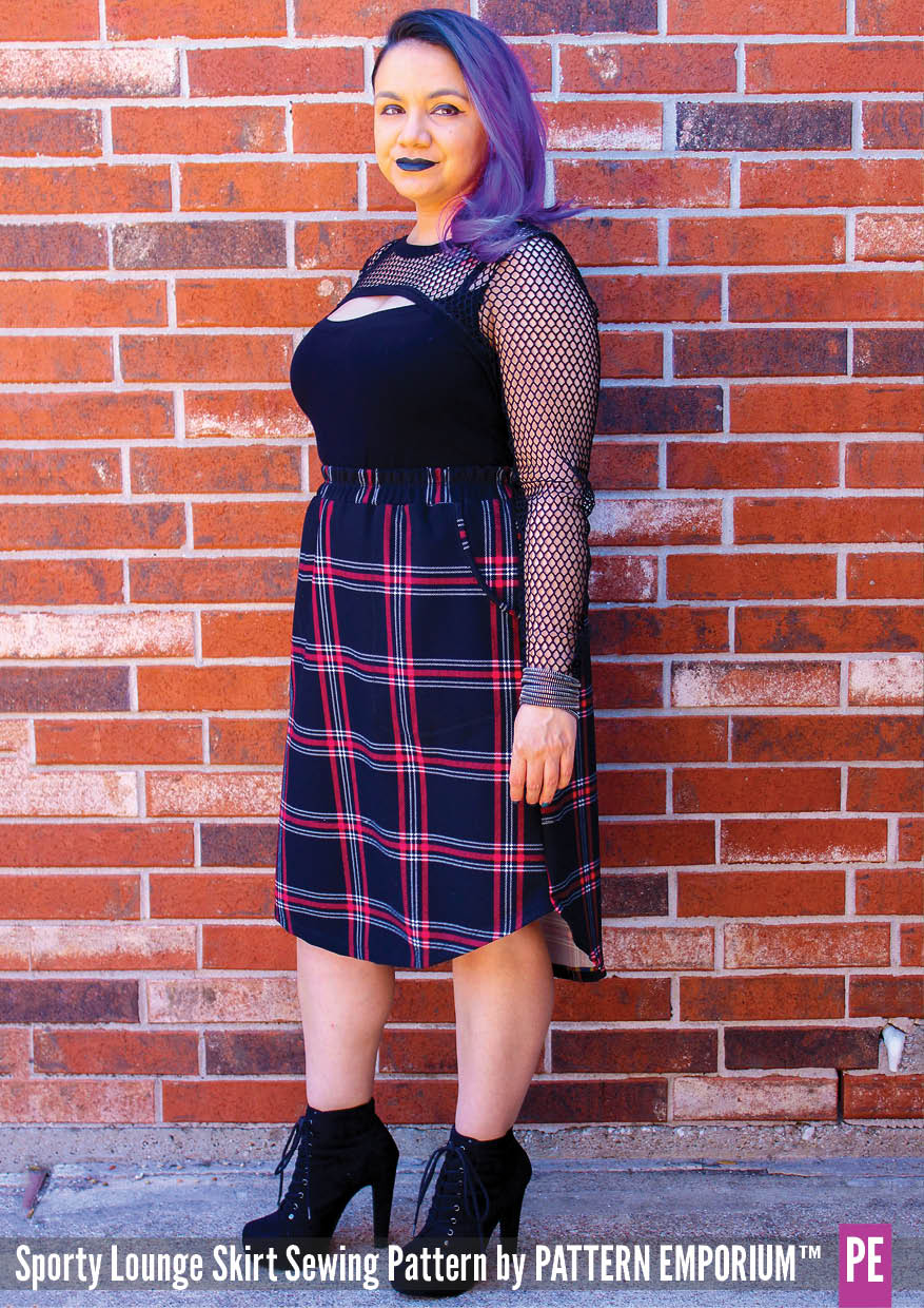 Sporty Lounge Skirt | Sewing Pattern